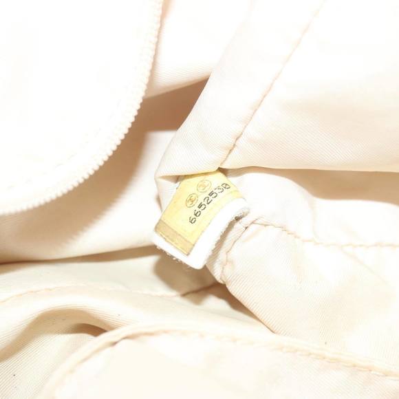 CHANEL New Travel Line Tote Bag Nylon Pink CC Auth ti1605 - Picture 12 of 16